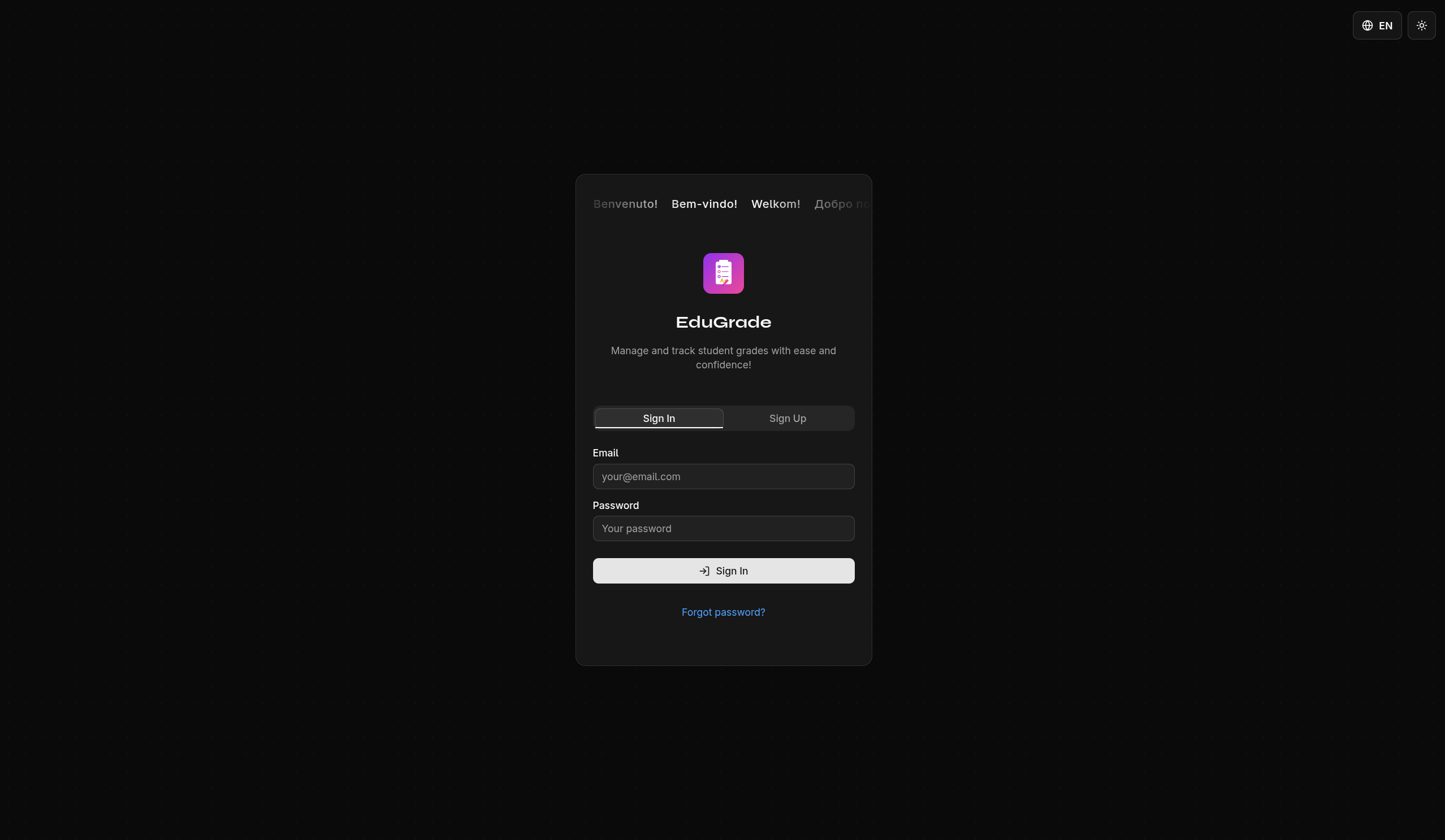 Login-Formular