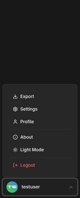 Export Data